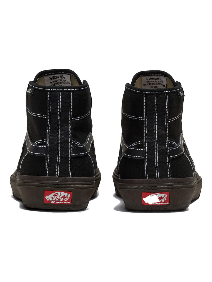 Vans Skate Crocket High - Black / Chocolate