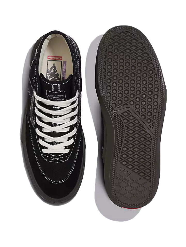 Vans Skate Crocket High - Black / Chocolate
