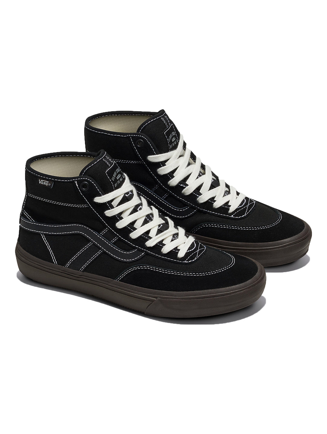 Vans Skate Crocket High - Black / Chocolate