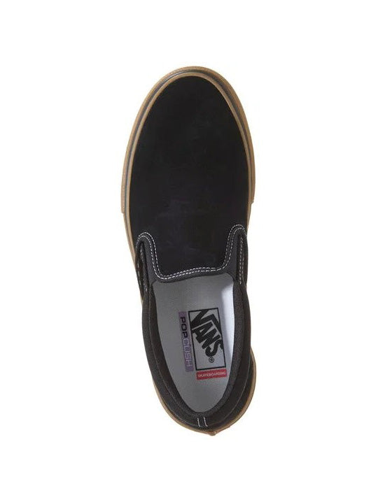 Vans Skate Slip-On - Black / Gum / White