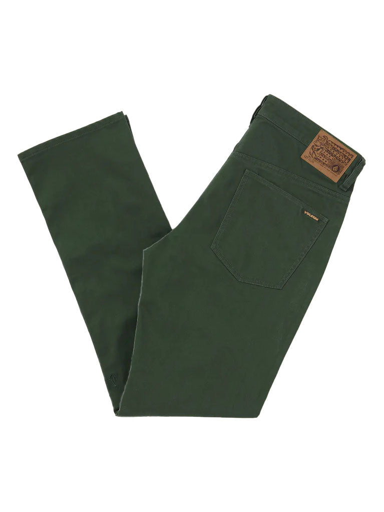Volcom Solver 5 Pocket Slub - Dark Forest