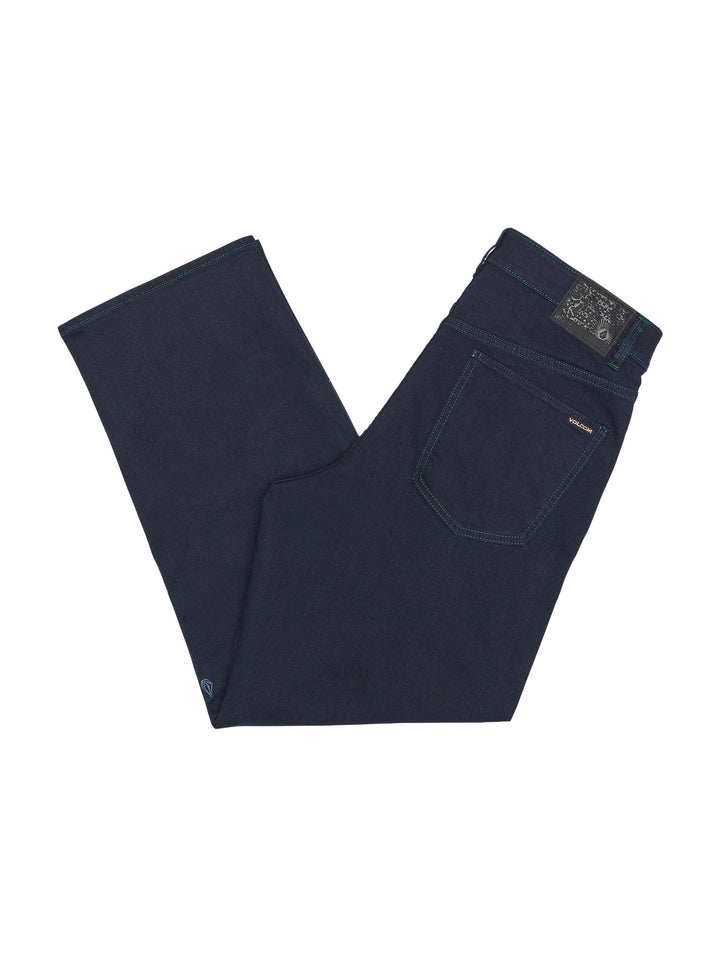 Volcom Billow Loose Fit Denim Jeans - Blue Rinse