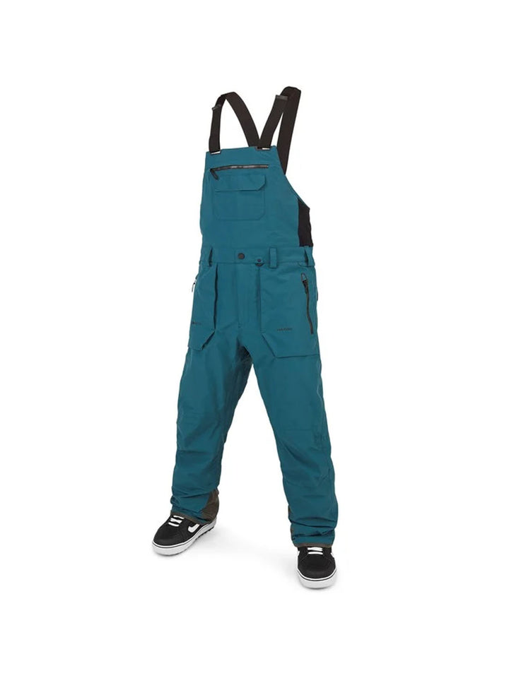 2024 Volcom Rain Gore-Tex Bib Overalls - Blue