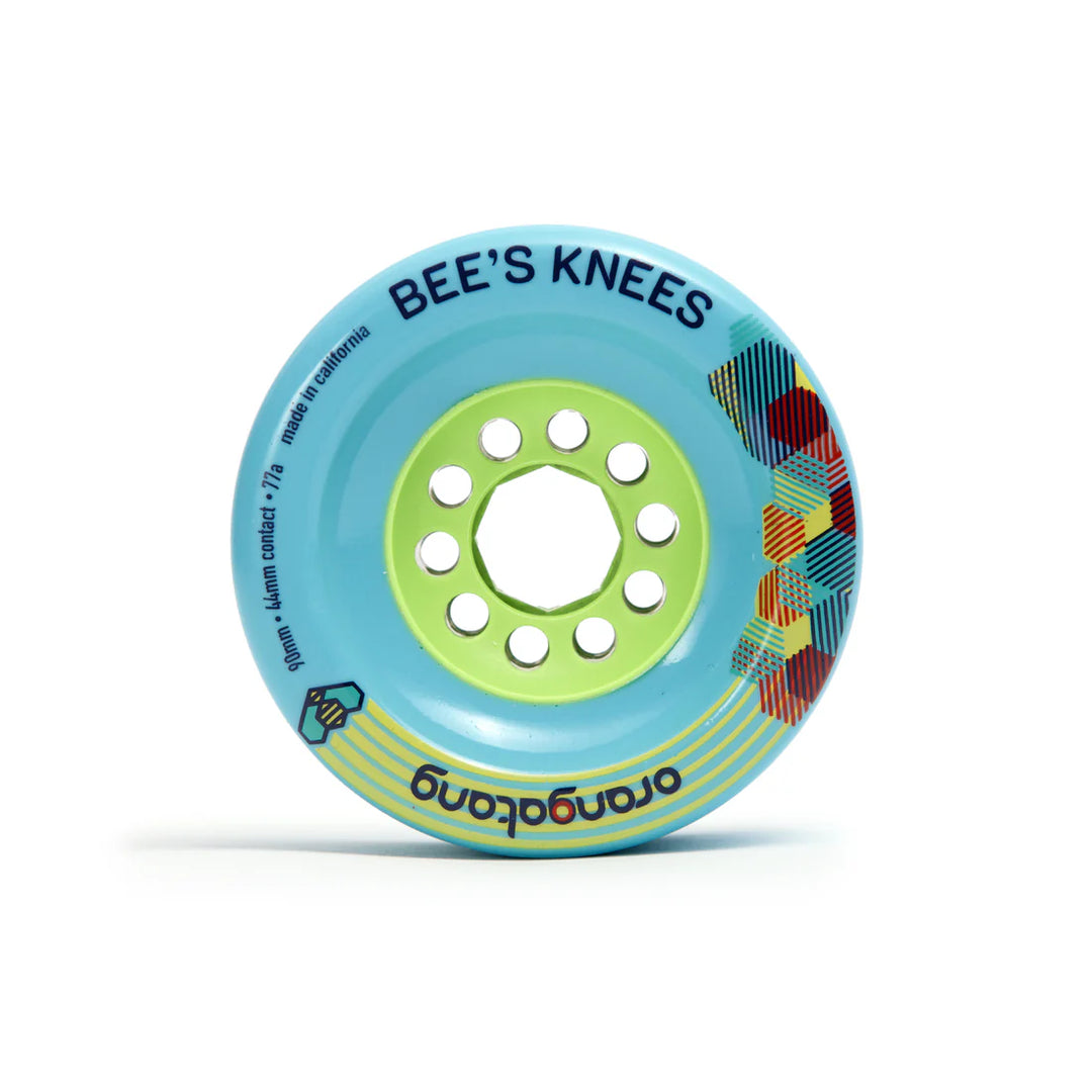 Orangatang Bee's Knees 77a Blue - 90mm