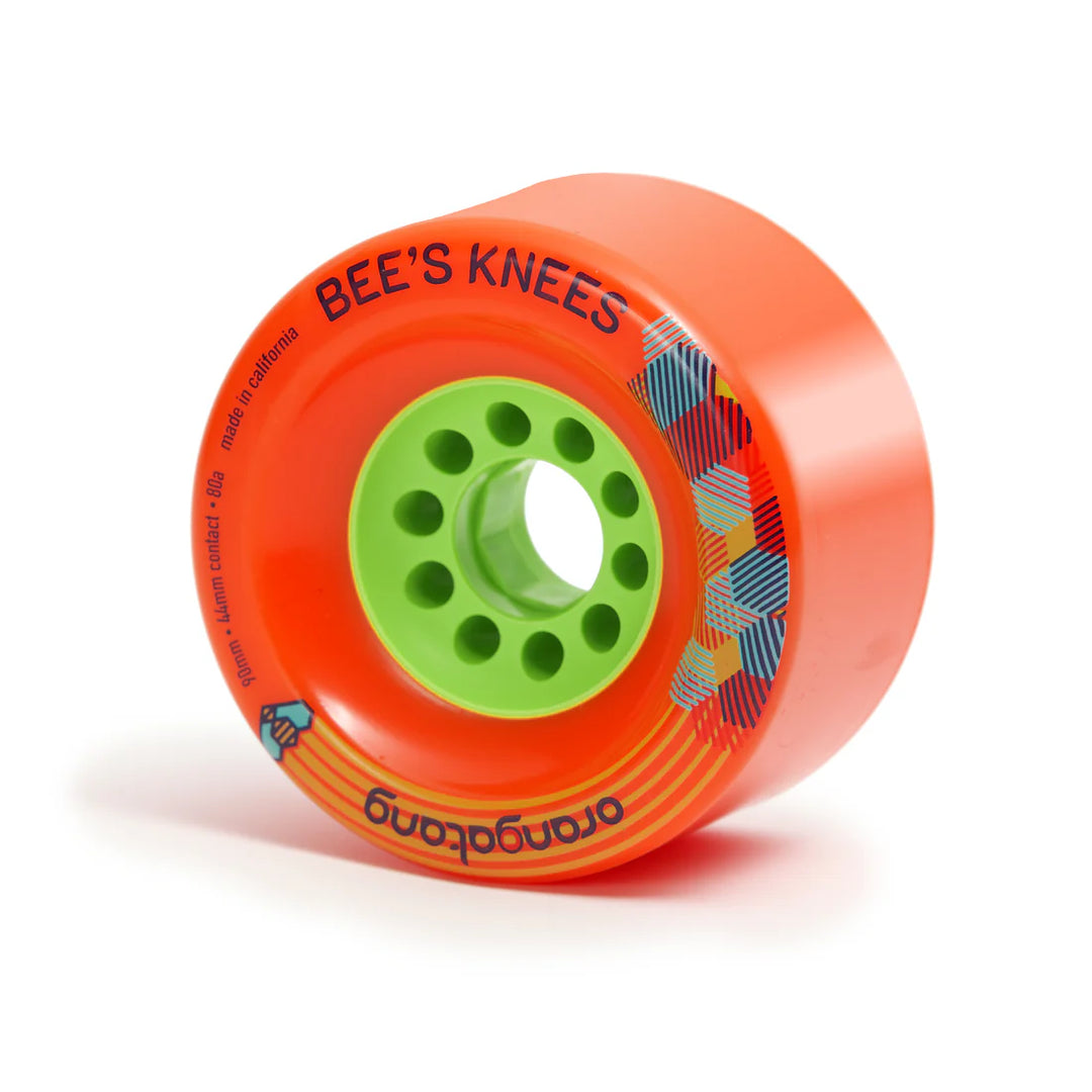 Orangatang Bee's Knees 80a Orange - 90mm