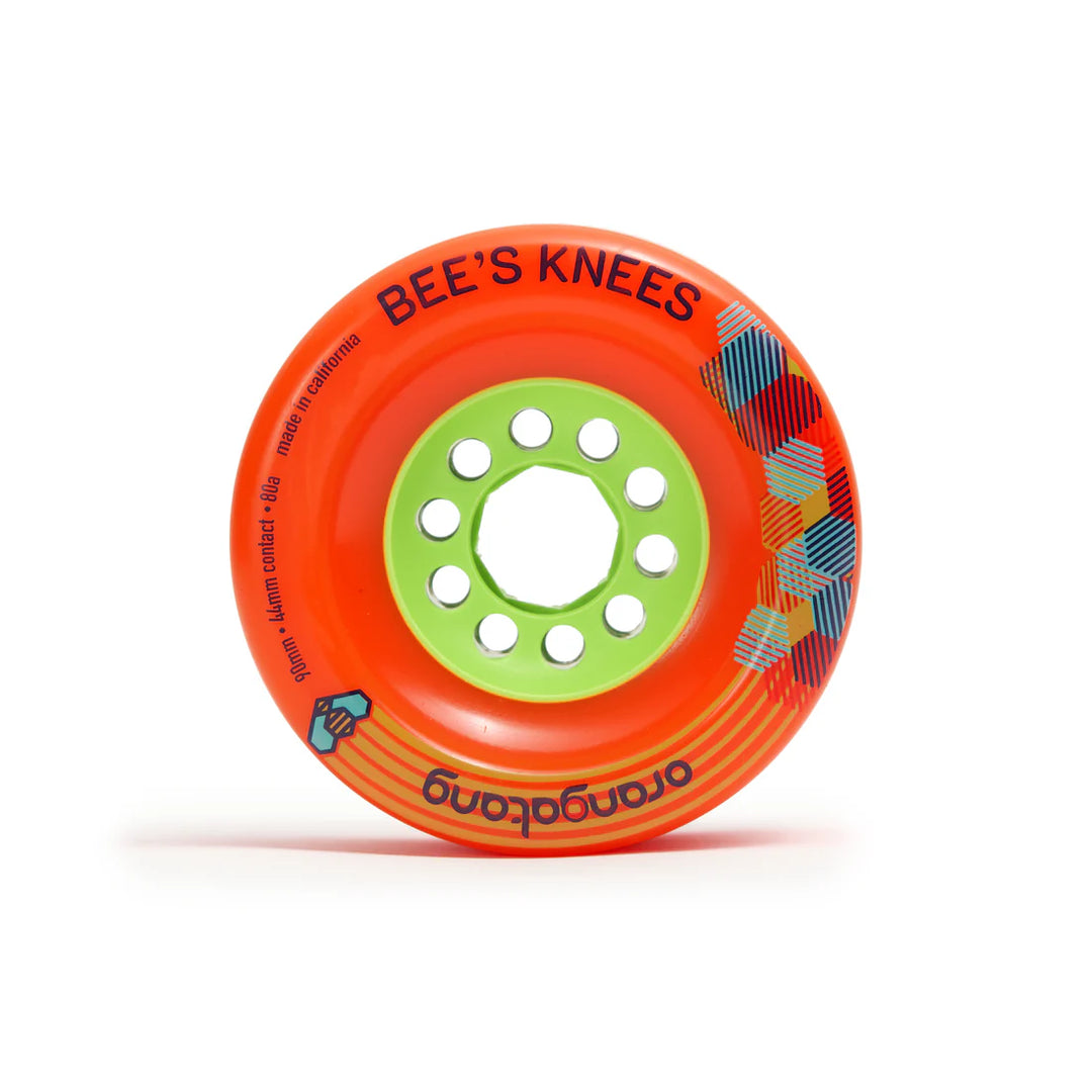 Orangatang Bee's Knees 80a Orange - 90mm