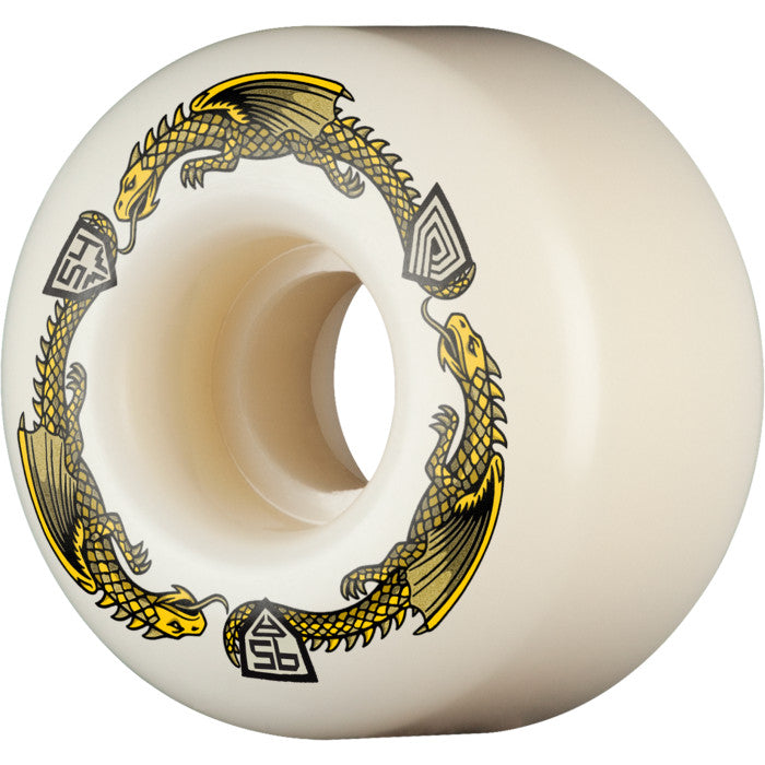 Powell Dragon Formula Yellow 95a - 54mm x 34mm