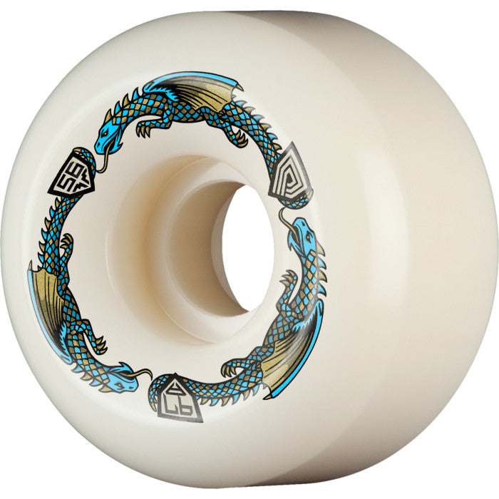 Powell Dragon Blue 97a - 56mm x 36mm