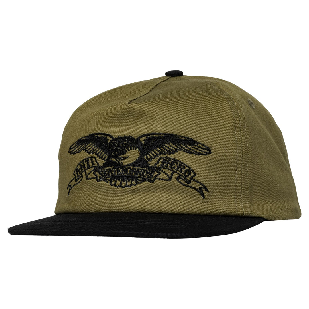 Anti-Hero Basic Eagle Snapback - Tan / Black