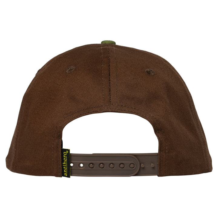 Anti-Hero Basic Eagle Snapback - Brown / Gold