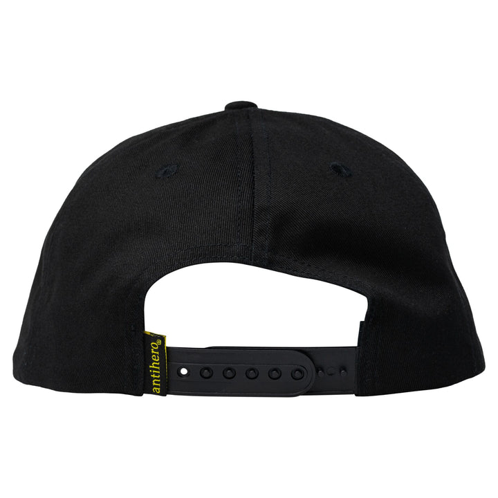 Anti-Hero 18 Snapback - Black / Yellow / Red