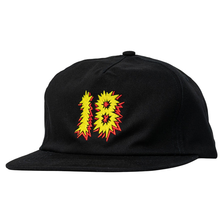 Anti-Hero 18 Snapback - Black / Yellow / Red