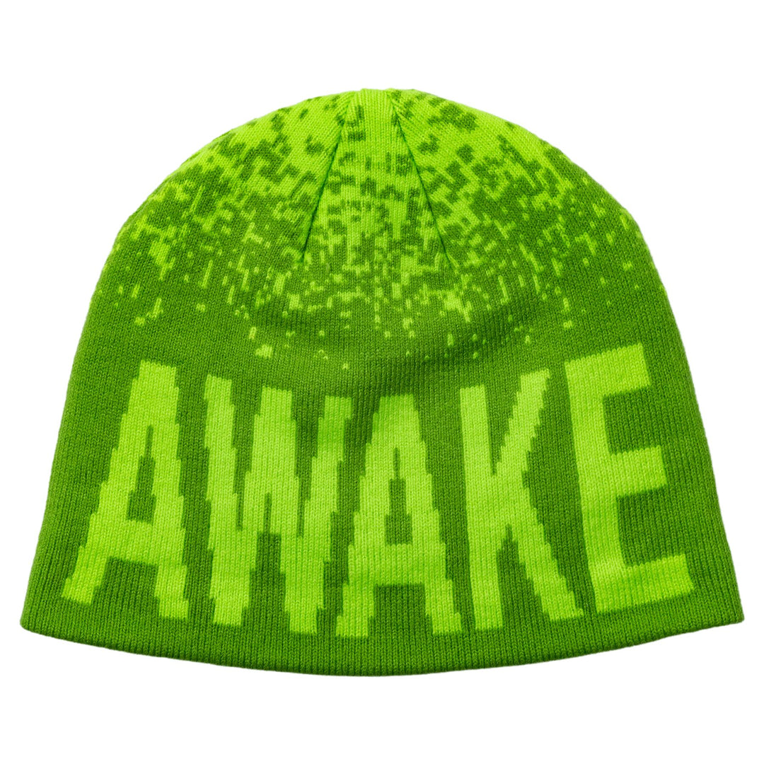 Venture Awake Fade Skull Beanie - Green