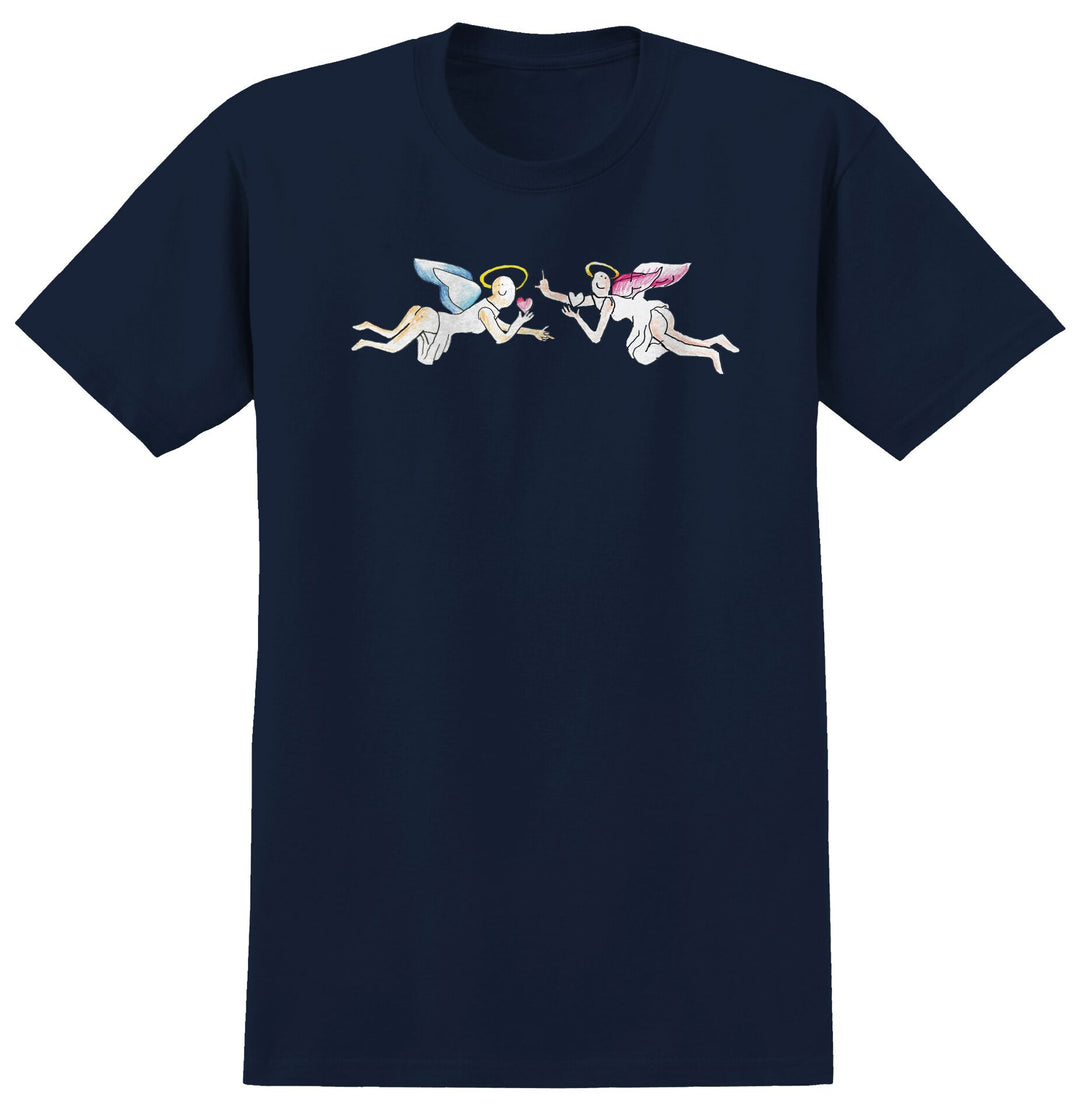 Krooked Angels Tee - Navy