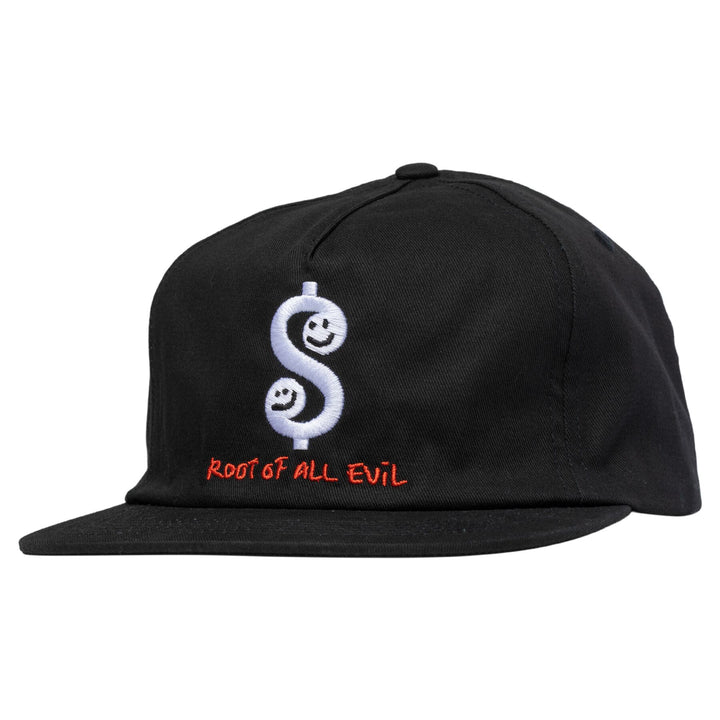 Krooked Root Snapback - Black