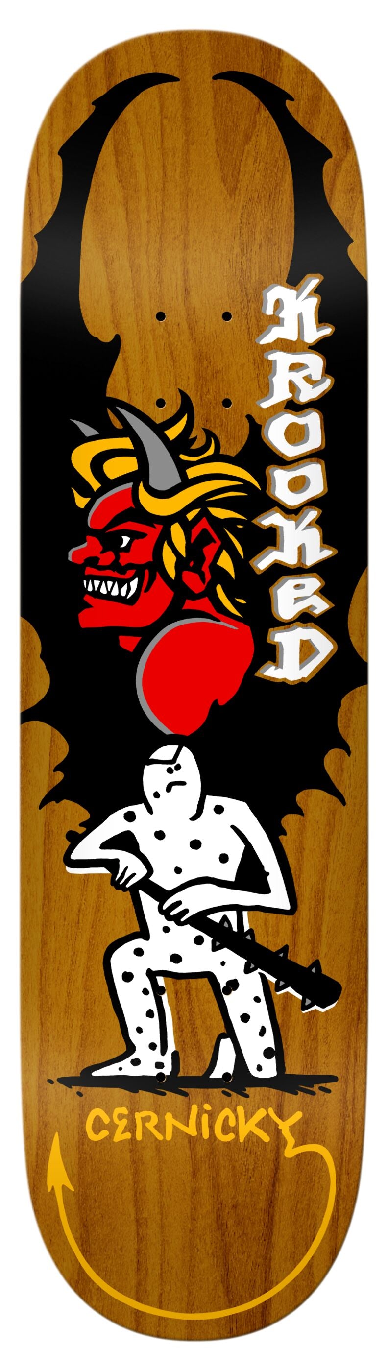 Krooked Cernicky Devil Ed Deck - 8.5