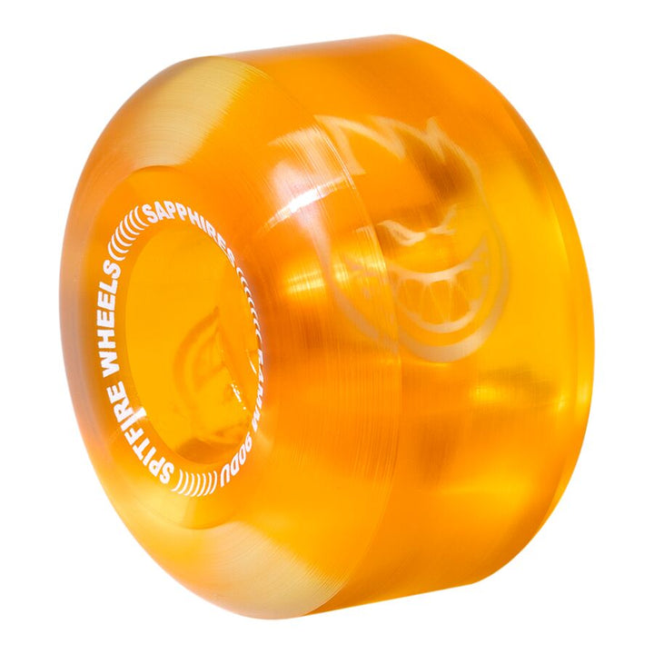 Spitfire Sapphire 90DU Clear/Orange - 54mm