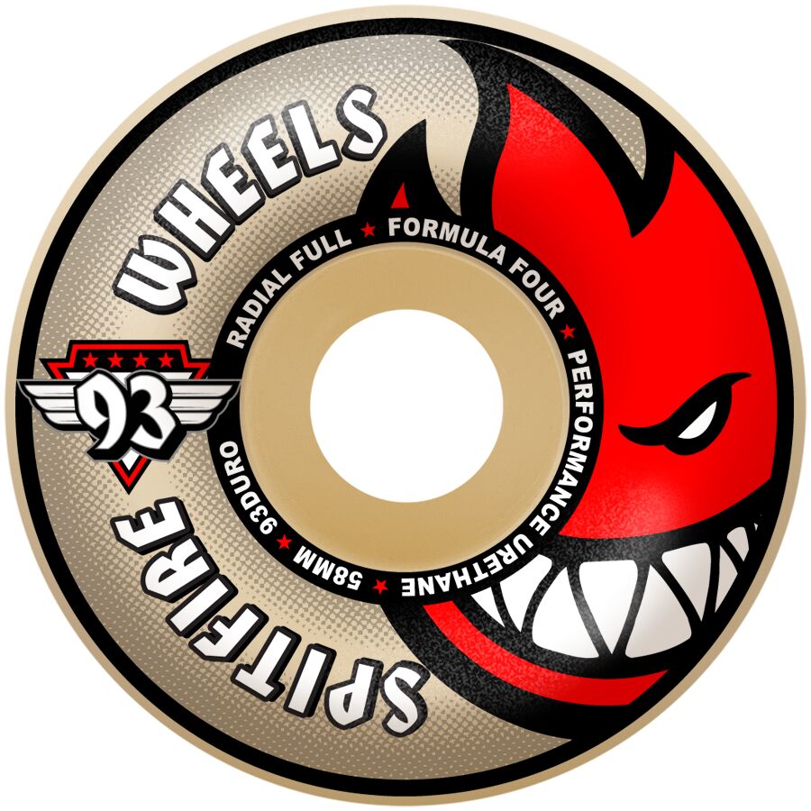 Spitfire F493 Radial Fulls Nat - 58mm