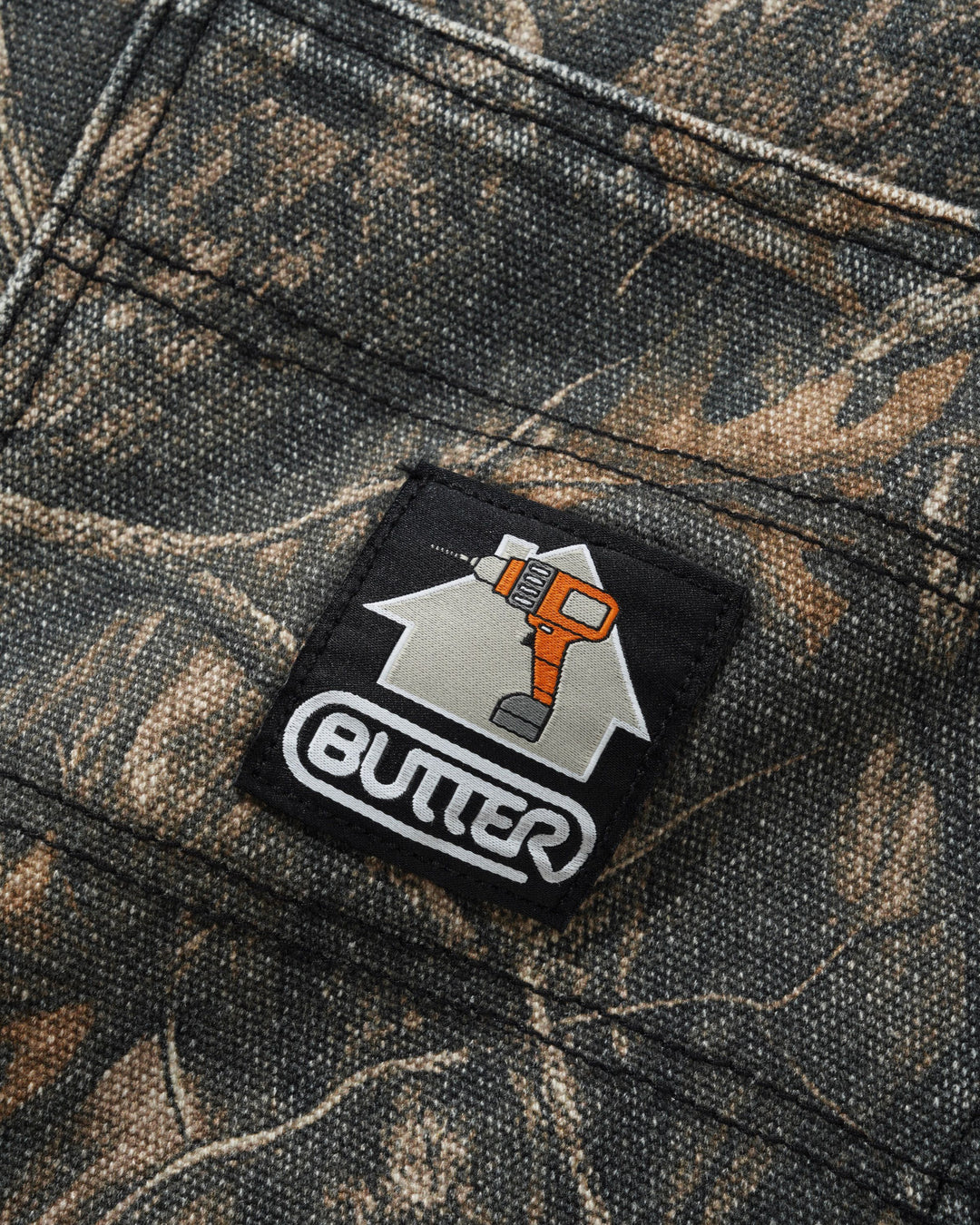 Butter Work Shorts - Forest Camo
