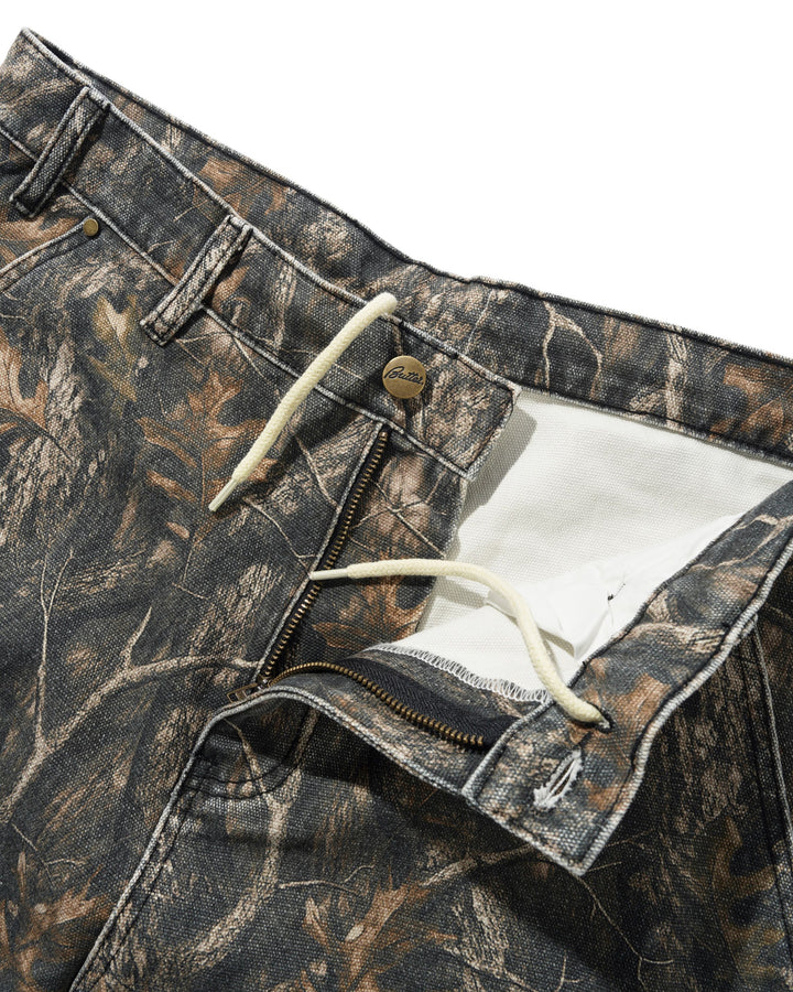 Butter Work Shorts - Forest Camo
