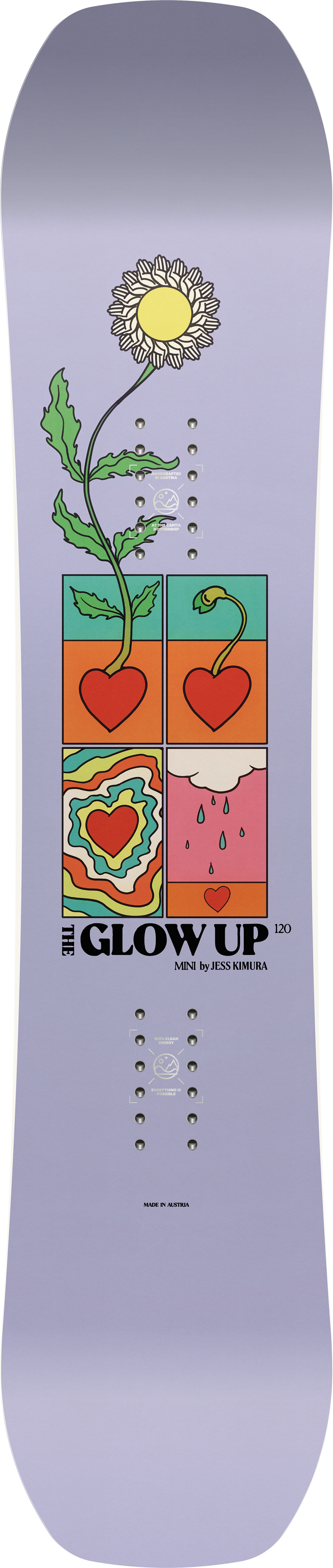2027 Capita Glow Up Mini by Jess Kimura Snowboard - 120cm