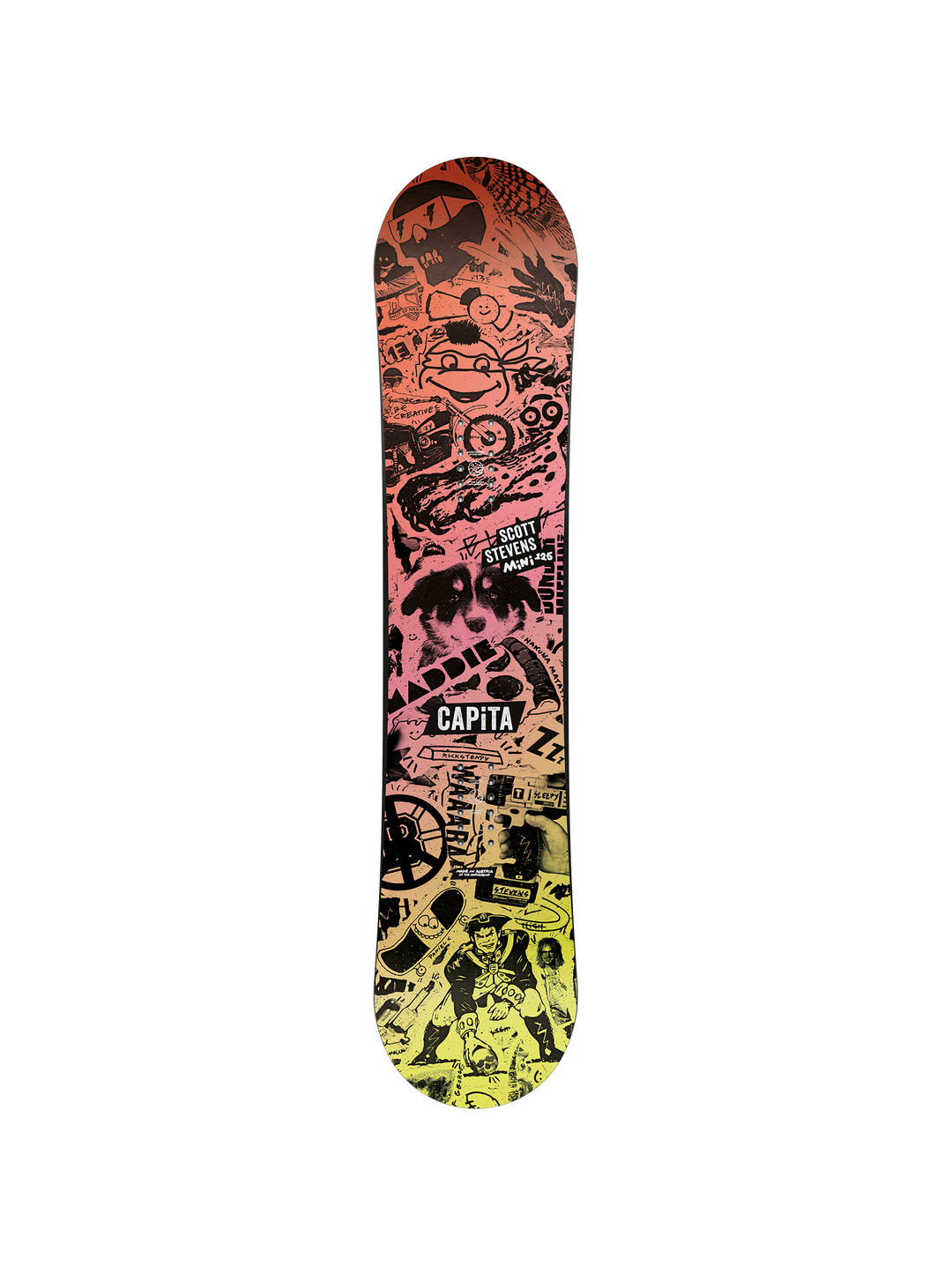 2026 Capita Scott Stevens Mini Snowboard - 125cm