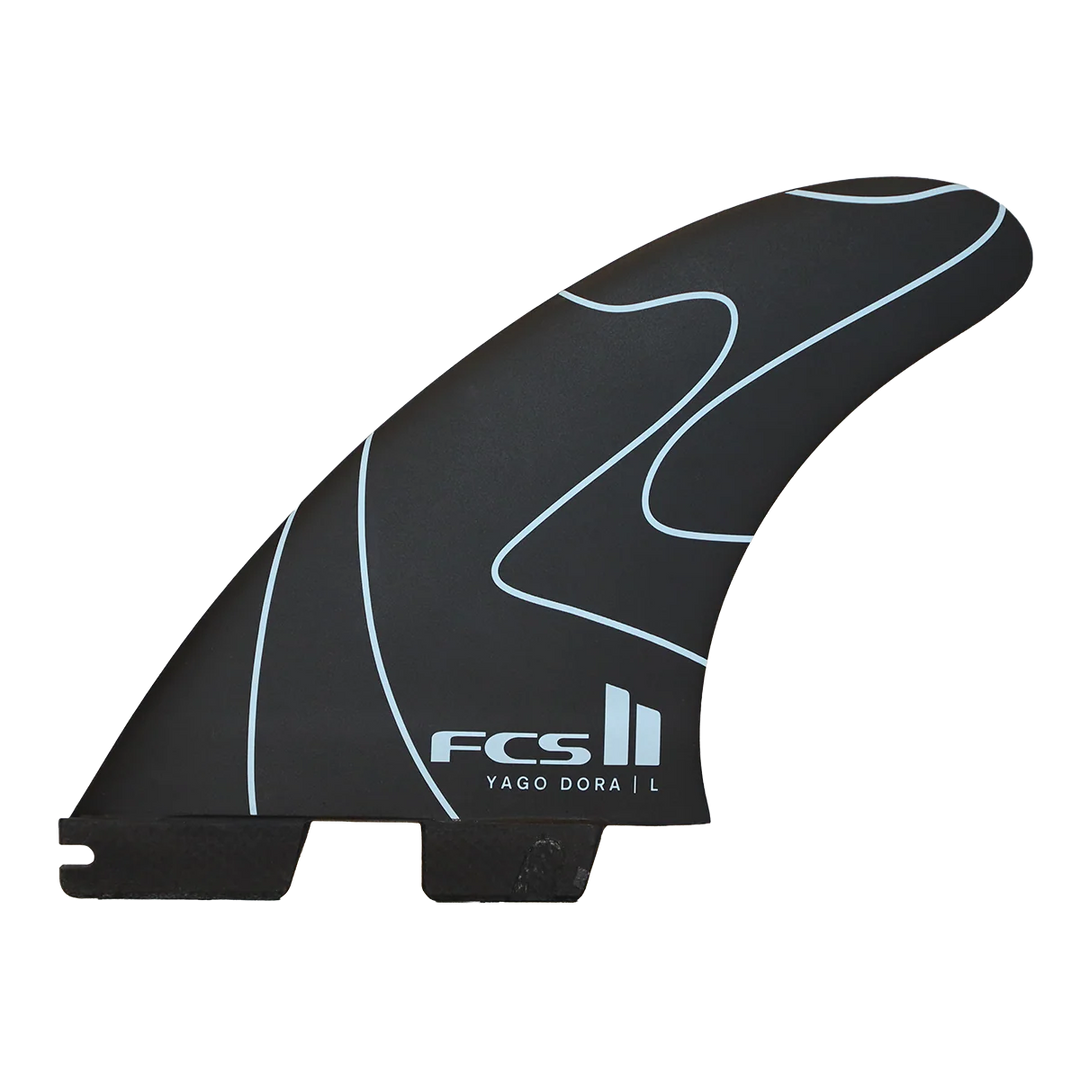 FCS II Yago Dora PC Tri Fins Flux Large