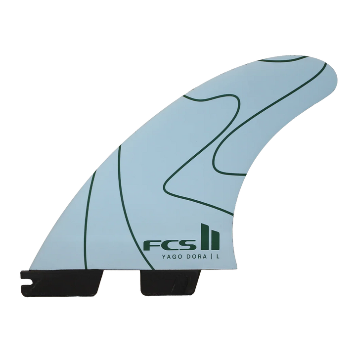 FCS II Yago Dora PC Tri Fins Flux Large