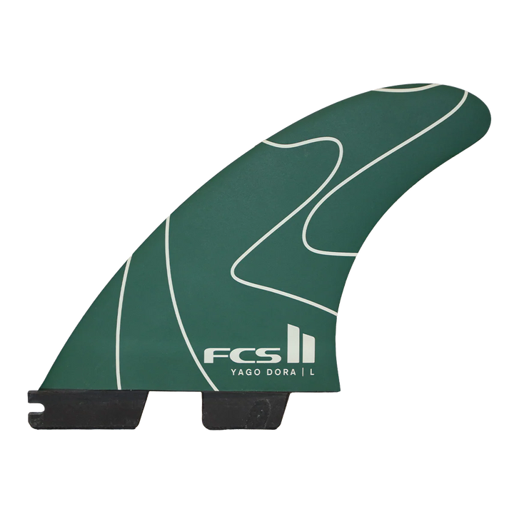 FCS II Yago Dora PC Tri Fins Pulse Green Medium