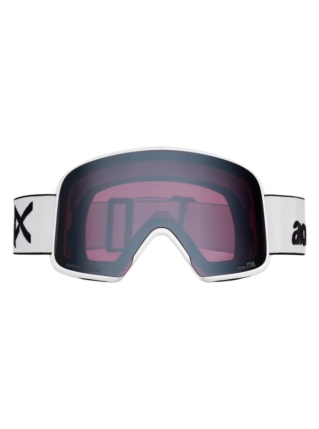 2027 Anon M6 Goggles - White / PRCV Sun