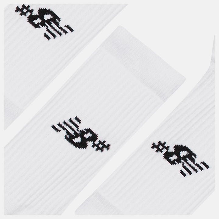 New Balance Active Numeric 3-Pack Socks - White