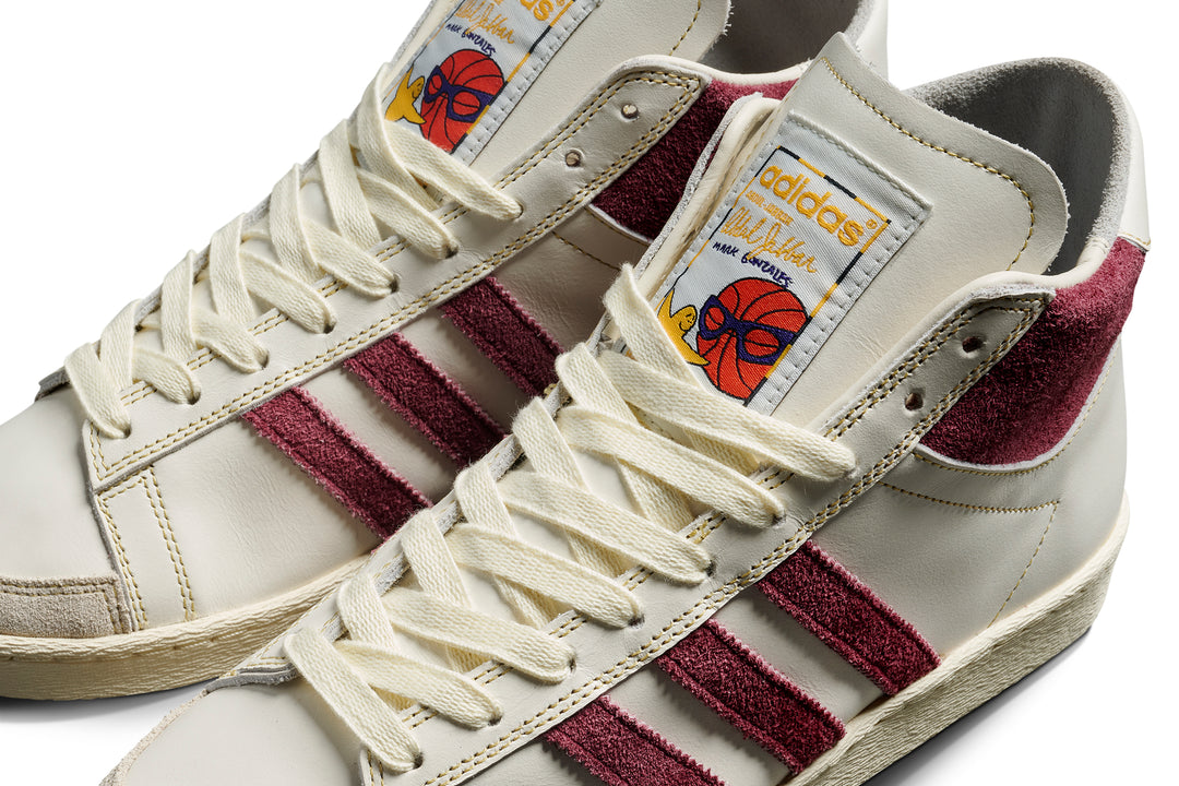 Adidas Jabbar Hi x Gonz - Chalk White / Shadow Red