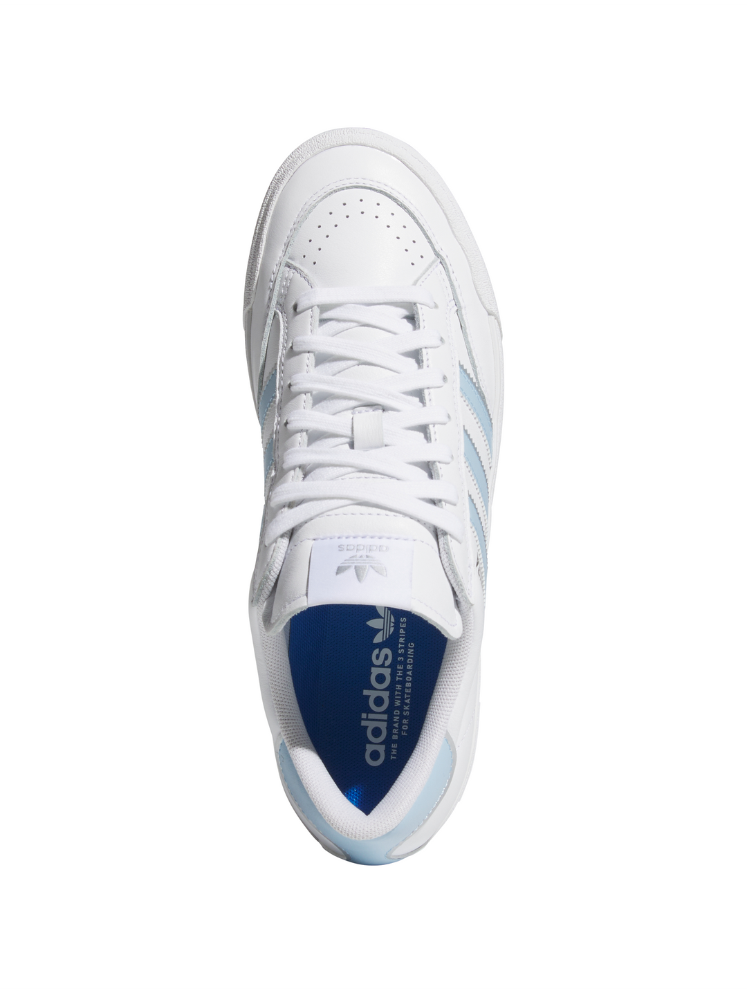 Adidas Nora - White / Clear Sky / Silver – Civil