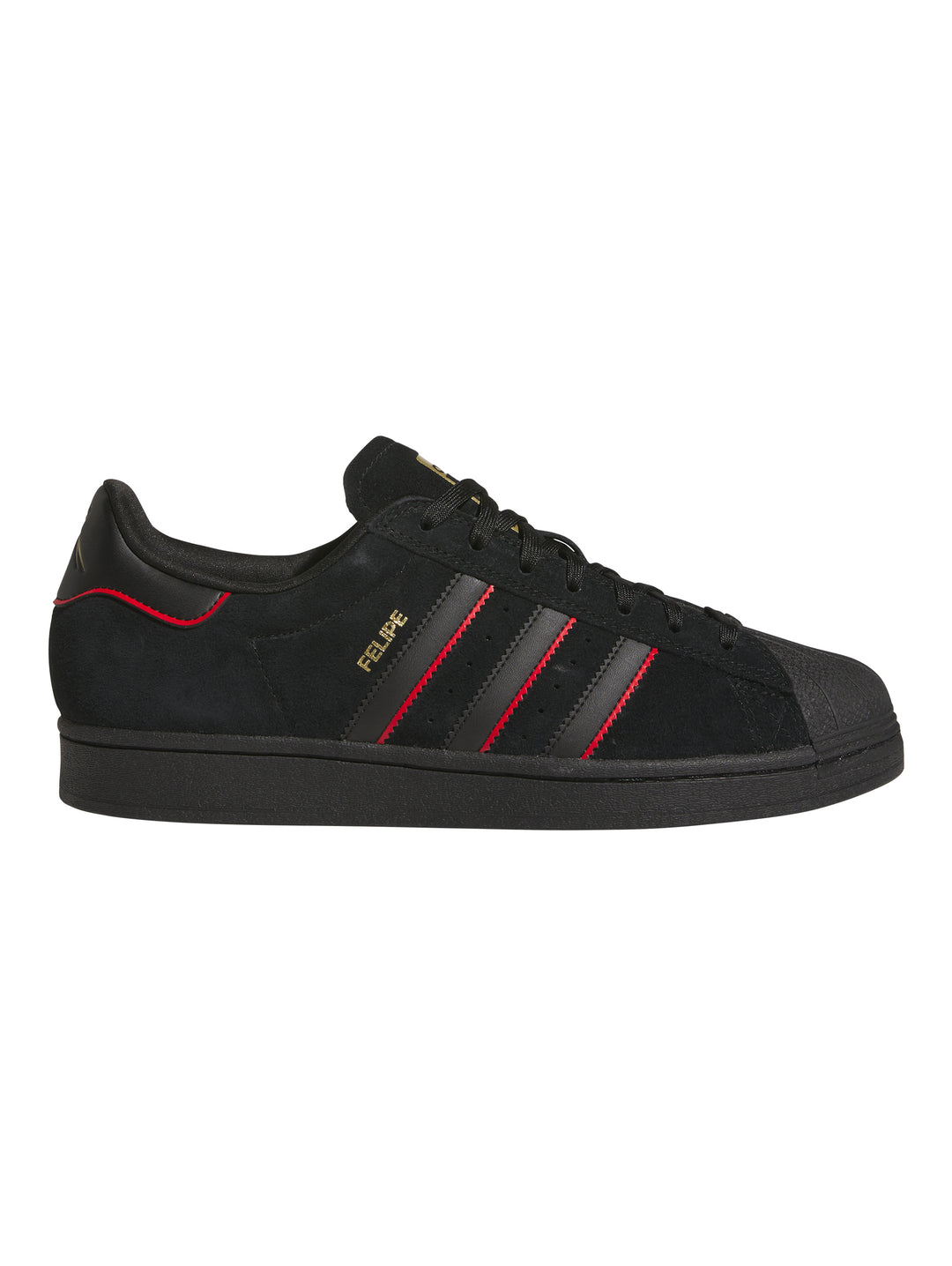 Adidas Superstar x Felipe Gustavo - Core Black / Better Scarlet