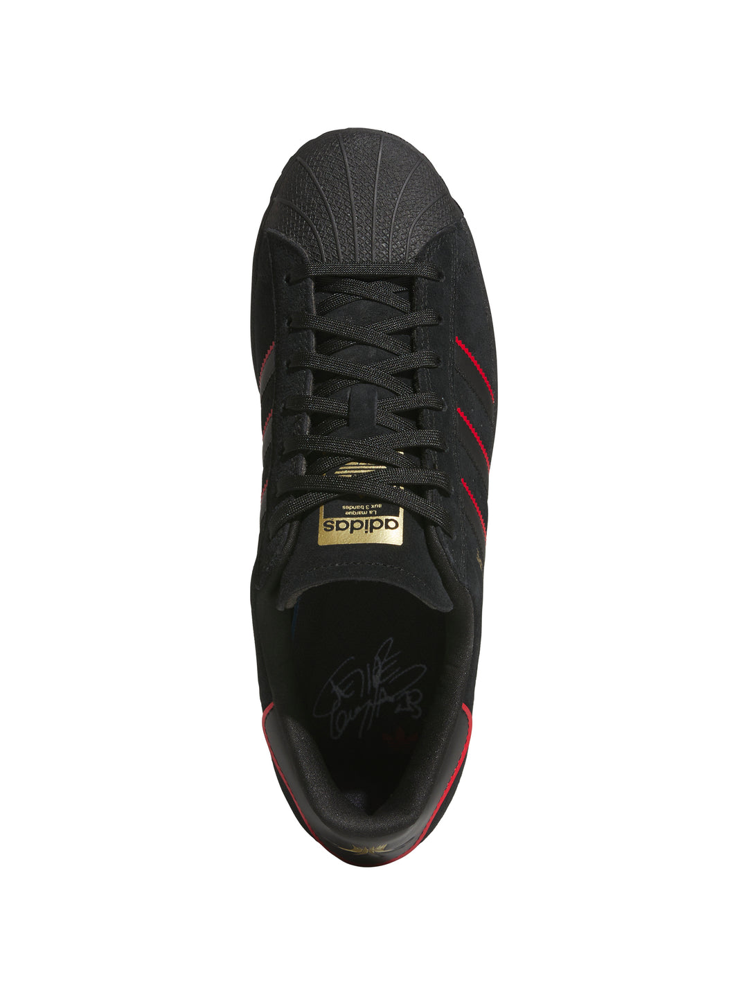 Adidas Superstar x Felipe Gustavo - Core Black / Better Scarlet