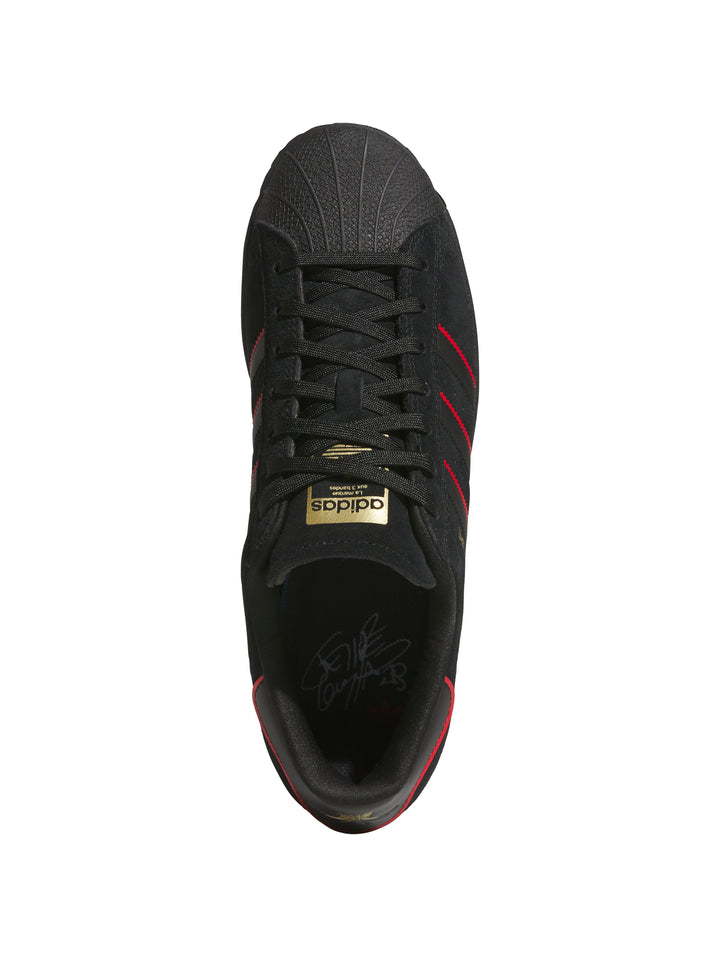 Adidas Superstar x Felipe Gustavo - Core Black / Better Scarlet
