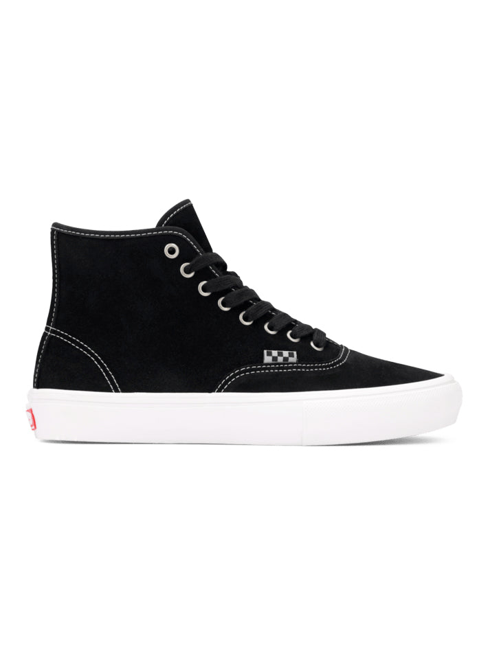 Vans Skate Authentic Hi - Black Suede