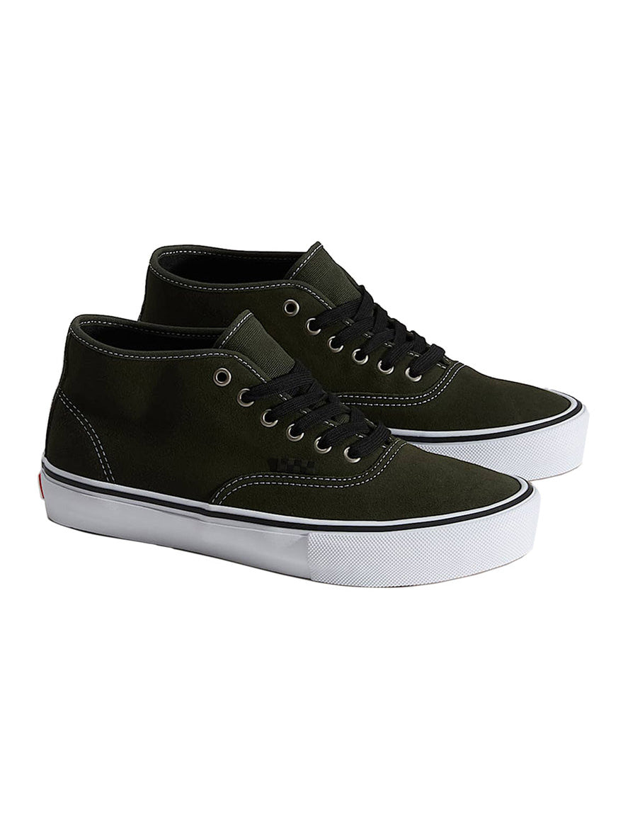 Vans Skate Authentic Mid - Obsidian Fern