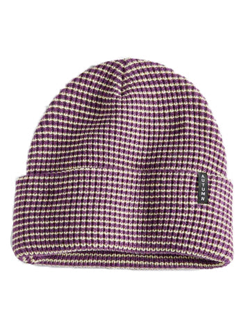 Autumn Select Stripe Beanie - Eggplant