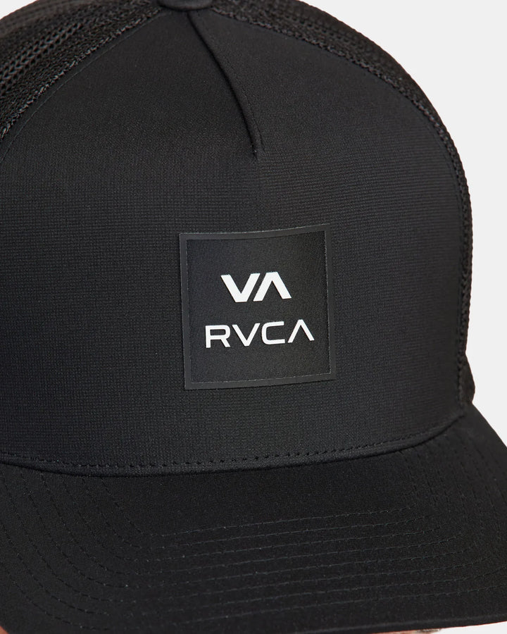 RVCA All The Way Tech Trucker - Black / Black