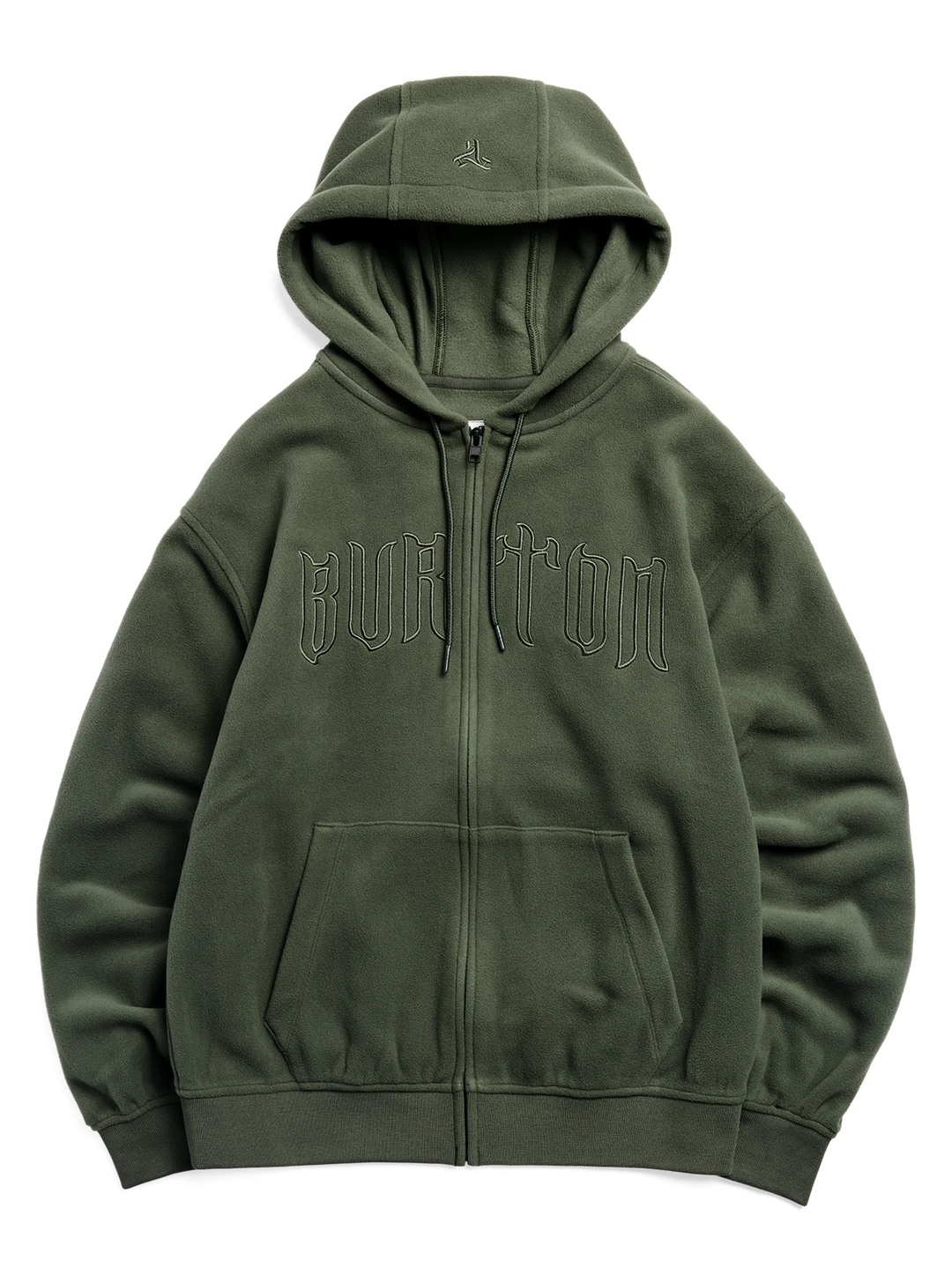 2027 Burton 2000's Brushed Hoodie - Stinkbug Green