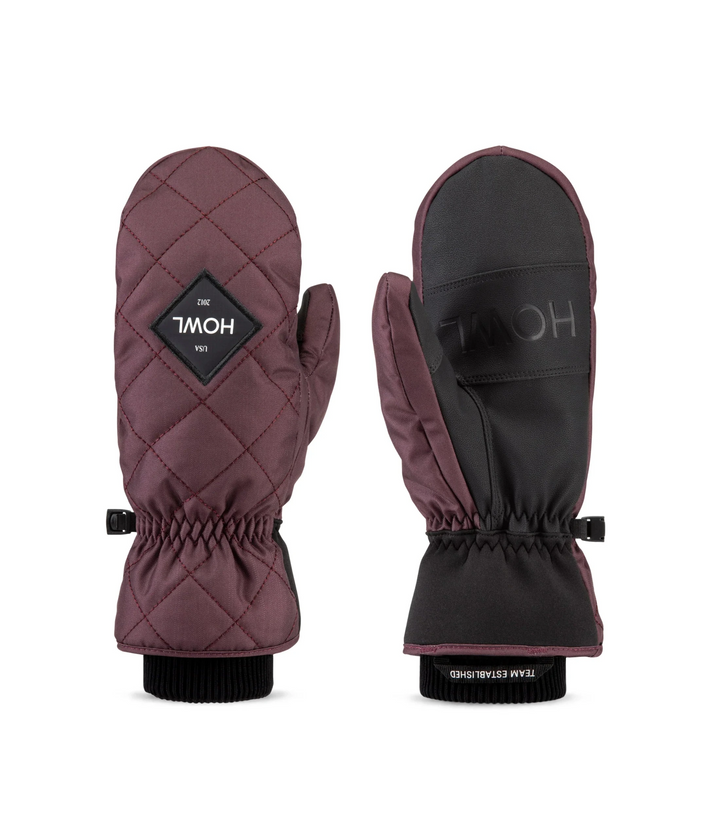 2027 Howl Quilted Mitt - Plum