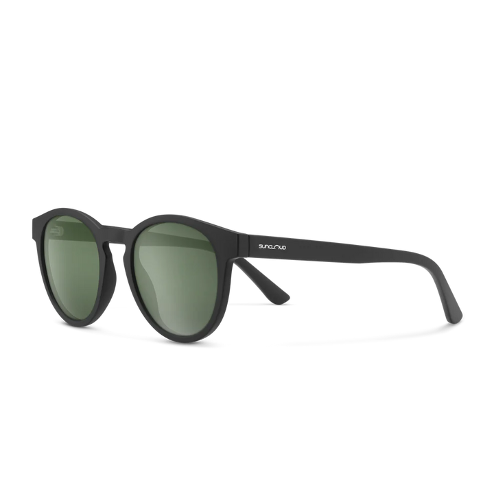 Suncloud Barnes - Matte Black / Gray Green