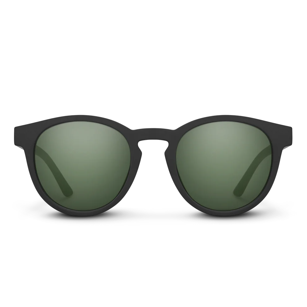 Suncloud Barnes - Matte Black / Gray Green
