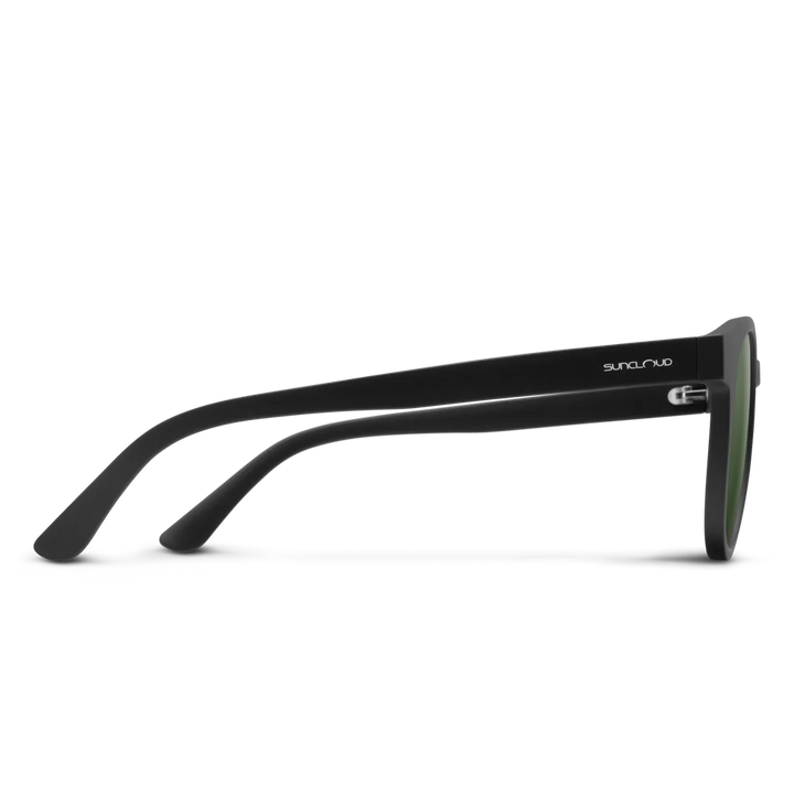 Suncloud Barnes - Matte Black / Gray Green