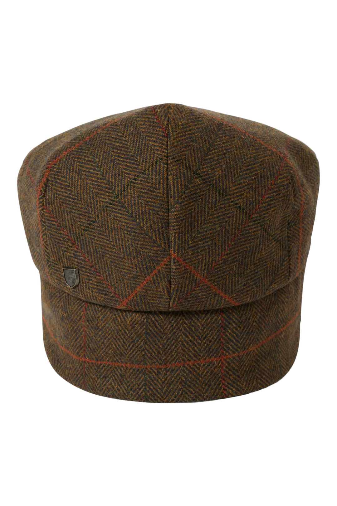 Brixton Hooligan Ear Flap Snap Hat - Bronze / Black / Red