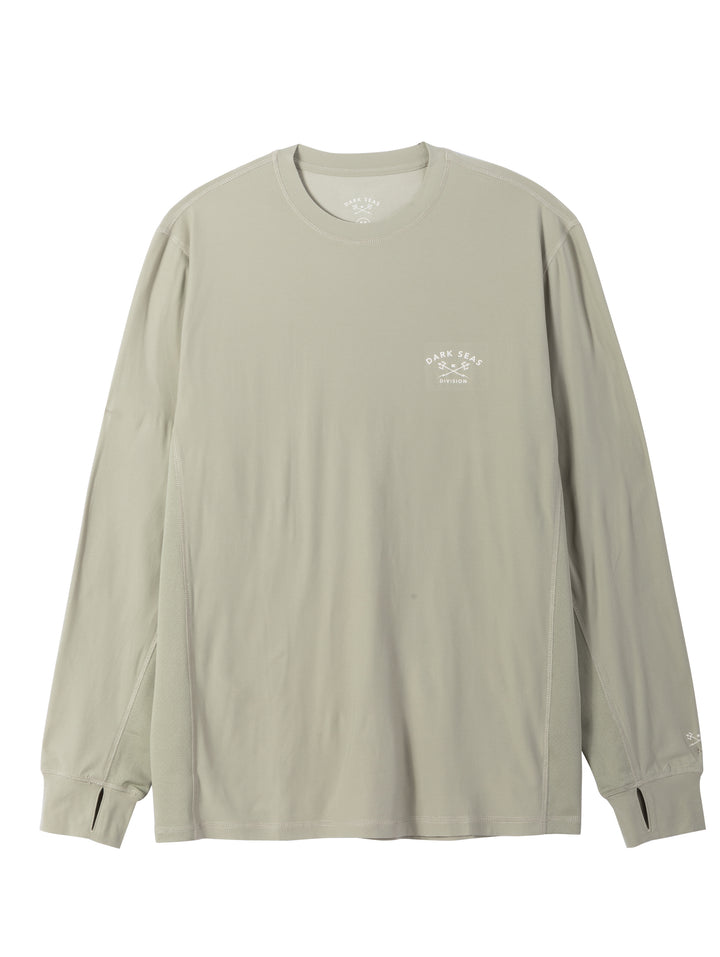 Dark Seas Bimini-UV LS Tee - Moss