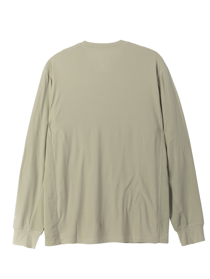 Dark Seas Bimini-UV LS Tee - Moss