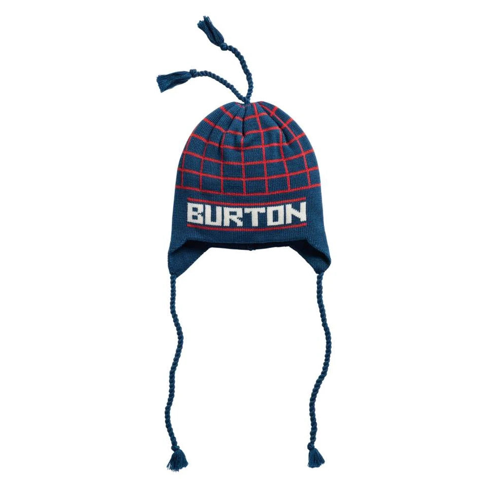 2027 Burton 80's Earflap Beanie - Blue / Red