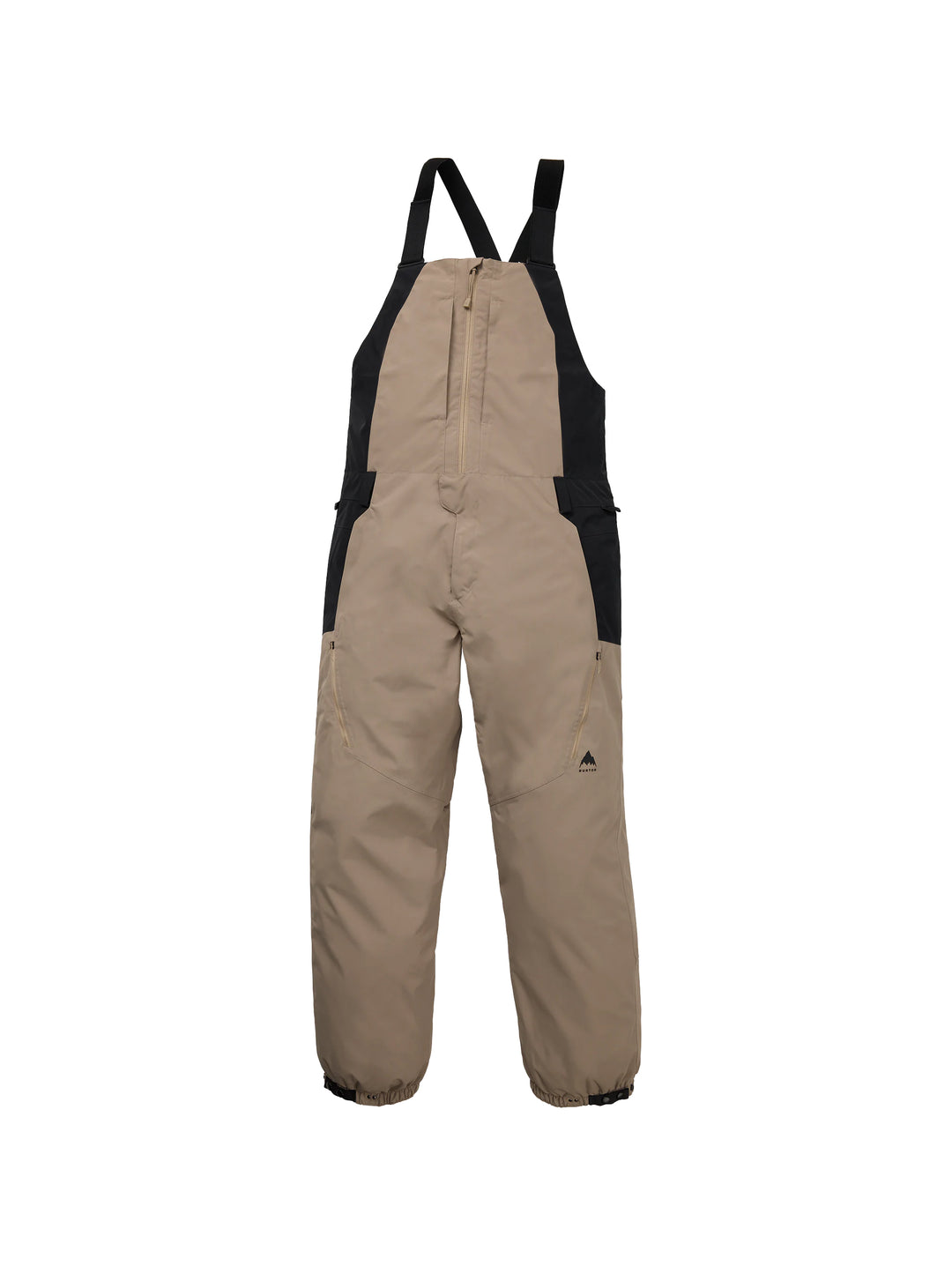 2026 Burton Mens Reserve Relaxed Bib - Summit Taupe / True Black
